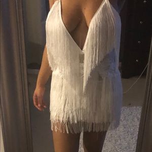 Dresses - Get NYE ready....Sexy fringe dress **never worn** Dresses - Get NYE ready....Sexy fringe dress **never worn**